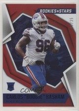 2021 Panini Rookies & Stars Red Blue 3/35 Carlos Basham Jr Boogie #193 0a3