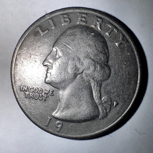 Very Cool 1980s Clad Quarter w/Mint Error -- Part of Date is Missing! COBM-9120 - Picture 4 of 7