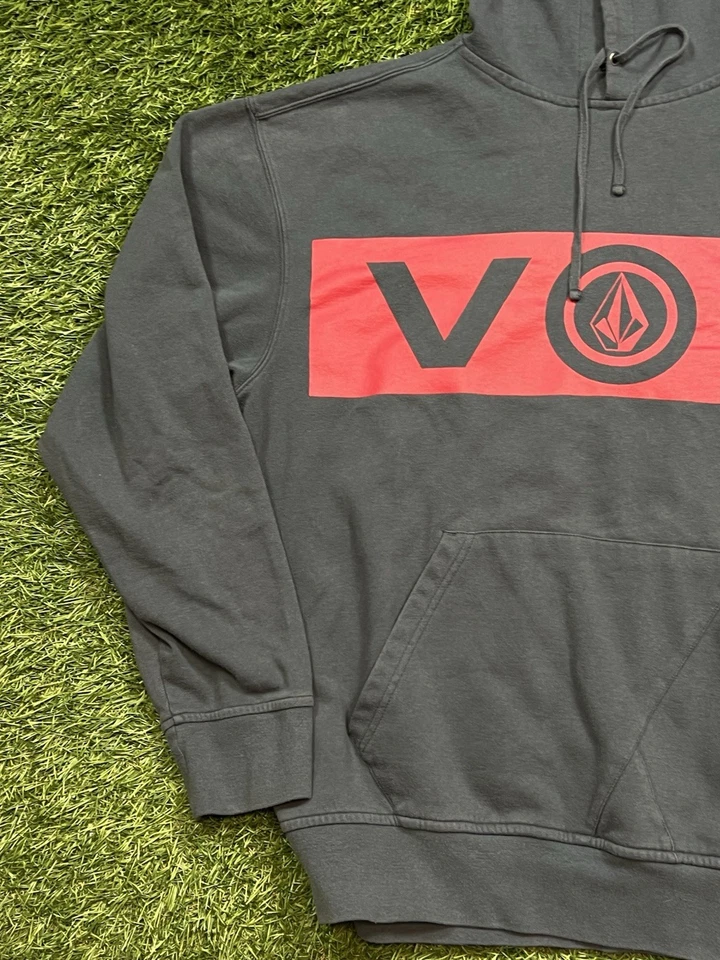 Vintage Y2k 2000's Volcom The Only Constant Is Change Hoodie Sweatshirt Men's XL - Image 2 of 4