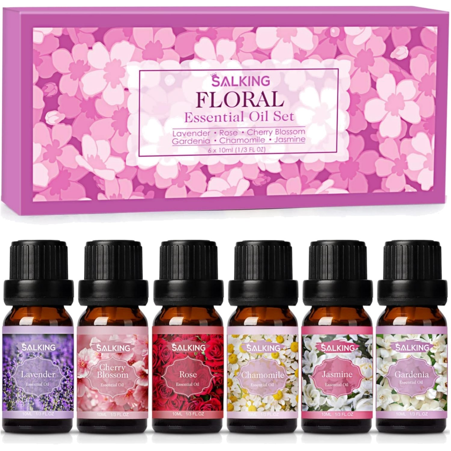 Aromatherapie Öl Set, Duftöl, Diffuser, Raumduft, Massage, Lavendel