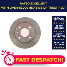 2x Brake Discs Pair Vented fits FORD COURIER 1.0 Front 89 to 91 TLB 239mm Set