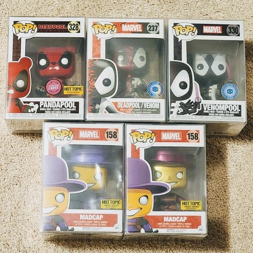 Funko Pop Deadpool Bundle of 5 for PREHO_85