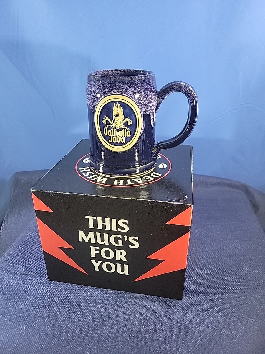 Death Wish Coffee Mug Limited Edition Valhalla Java #428/1500 NIB | eBay