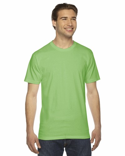 American Apparel Unisex Fine Jersey Short Sleeves T Shirt 2001W XS-3XL - Picture 16 of 35