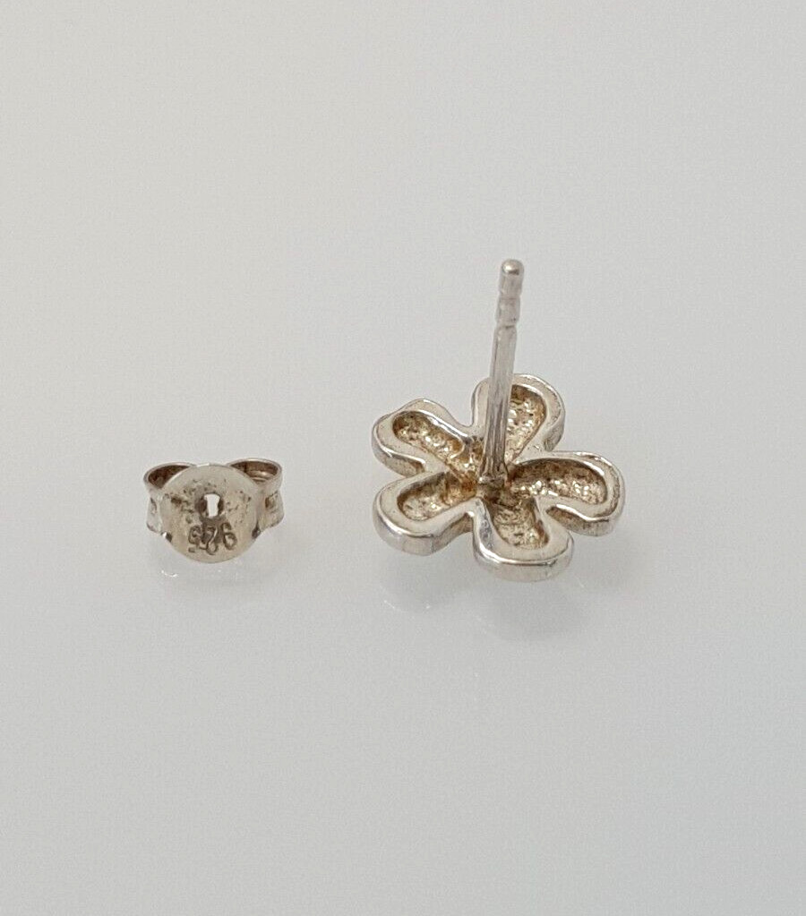 Gorgeous Solid Sparkling Flower Shape Stud Earrin… - image 16