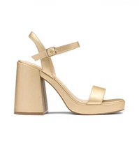 DREAM PAIRS Women Chunky Block High Heels Ankle Strap Wedding Party Heel Sz 7