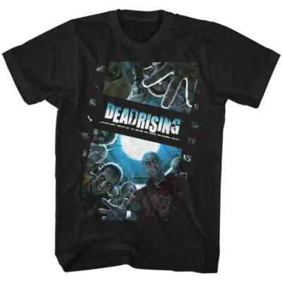 Dead Rising Zombie Film Black Adult T-Shirt.webp