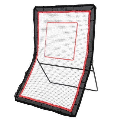 5x7ft Lacrosse Baseball Rebounder Softball Bounce Pinchback Training Net