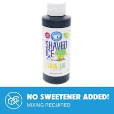 Hypothermias LEMON LIME Flavor Syrup 🍧 Snow Cone machine Concentrate UNSWEET