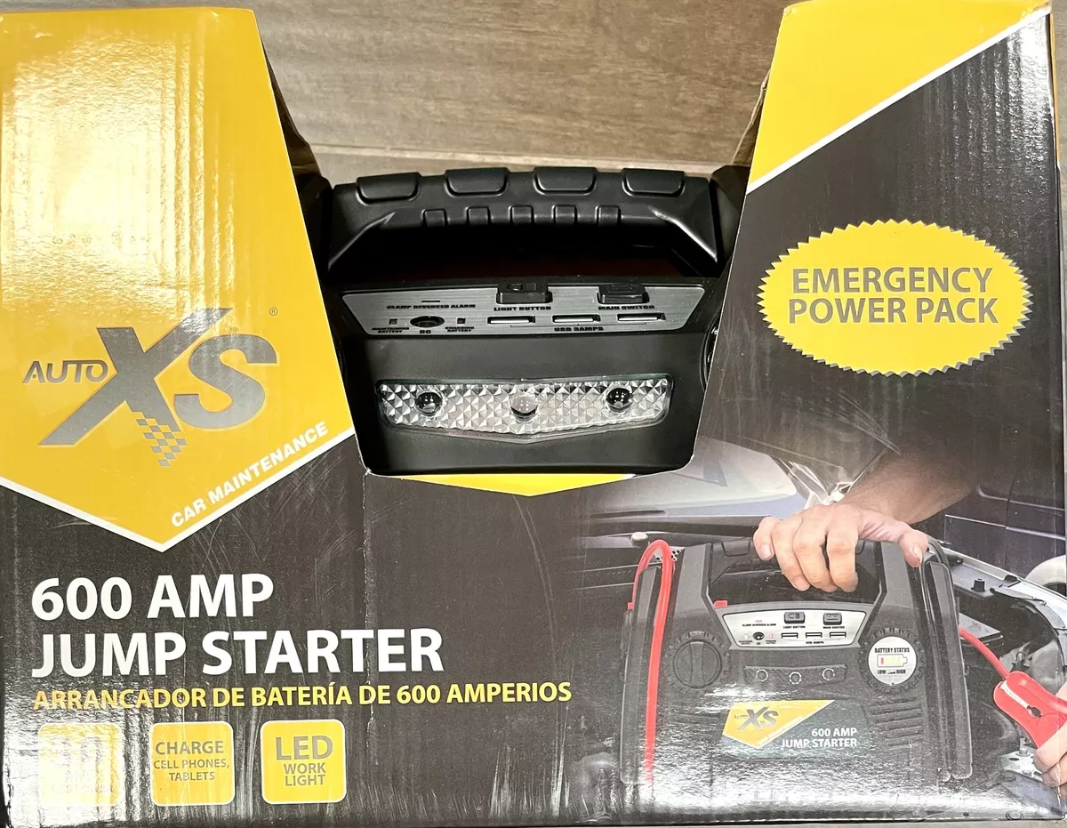 Auto xs jump starter with air compressor charger deals