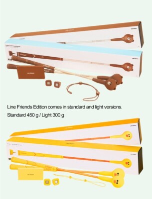 PHIGOLF LINE FRIENDS EDITION モバイルゴルフゲーム Phigolf Line Friends Edition Brown Light 300g Home Screen Golf