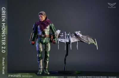 In Stock PWTOYS PW2025 1/12 Spider-Man Norman Osborn Green Goblin