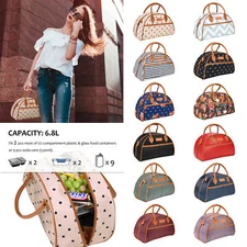 Insulated Lunch Bag Totes Cooler Large Bento Lunch Box Bag for Men Women Adult