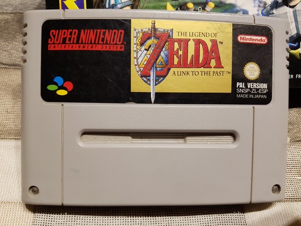 JUEGO SUPER NINTENDO SNES LEGEND OF ZELDA LINK TO THE PAST RAREZA!