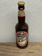 Vintage Anheuser Busch Christmas Brew 1995 Limited Ed. Beer Bottle w/ Cap~ EMPTY