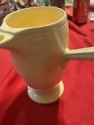 Vintage Homer Laughlin Fiesta Ivory Demitasse Stick Handle Coffee Pot No Lid