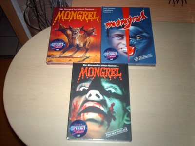3 x Mongrel------Cover A-B-C-------3 Mediabooks
