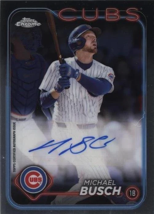 2024 Topps Chrome Update Series - Michael Busch #AC-MIB