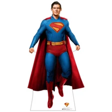 SUPERMAN CLARK KENT FLYING "Superman" Lifesize CARDBOARD CUTOUT Standup Standee