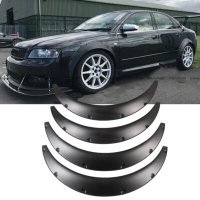 For Audi  Universal Fender Flares Wheel Extra Arches Wide Body Kit 35''