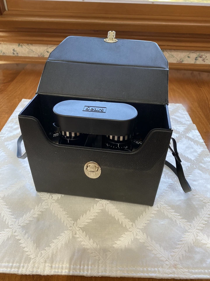 Sears Vintage 7x-15x 35mm Binoculars for Wide-Angle Viewing - Image 4 of 4