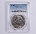 1974-D Eisenhower Dollar — photo from another recent sale