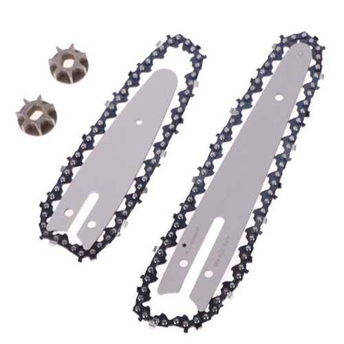 4-teiliges Ersatzkettenset Für Mini-Kettensägen - Leitfähige Sägeketten