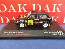 Die cast 1/43 Modellino Auto Seat Marbella Proto Rally de Toledo 1989 A. Rius