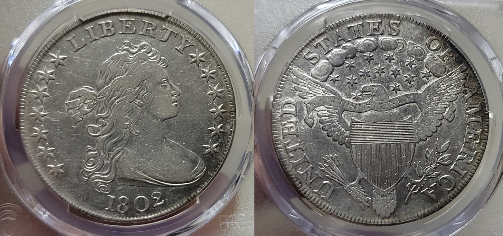 1802 $1 92 PCGS