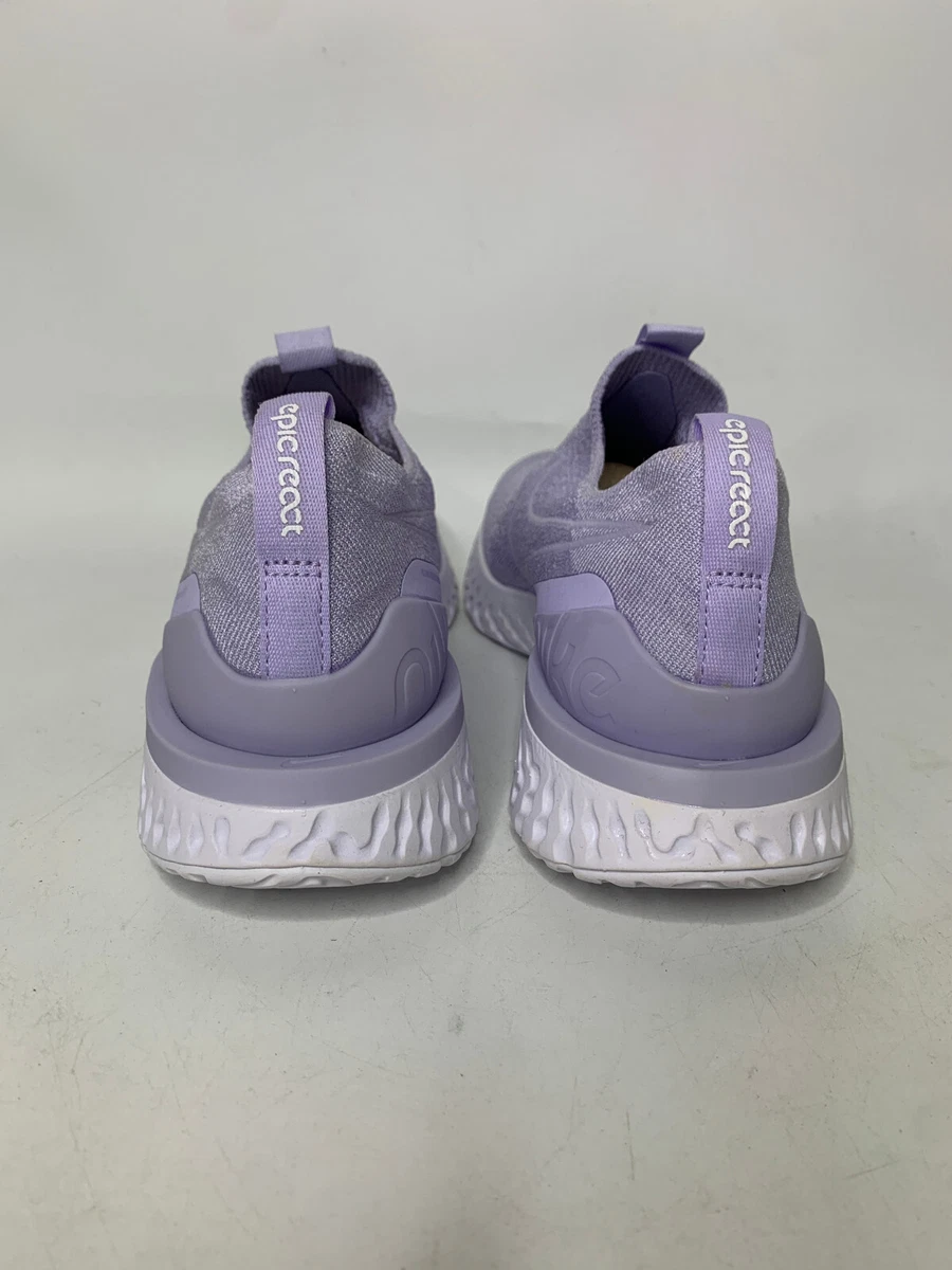 Nike epic react flyknit 2 lavender sale