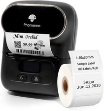 Phomemo-M110 Label Printer- Portable Mini Bluetooth Thermal Android iOS System