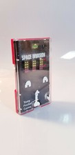 TOMY POCKET ARCADE GAME 'SPACE INVASION' VINTAGE WIND-UP HANDHELD GAME