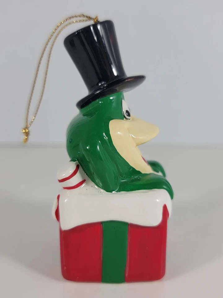 Vtg Warner Bros Christmas Tree Ornament : Michigan J Frog (1994) WB Looney Tunes - Image 2 of 4