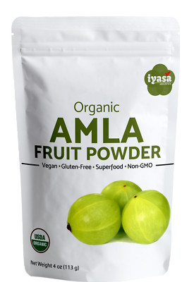Amla Powder Indian Gooseberry Immunity Booster Premium Packaging 4 8 16 oz 1 lb