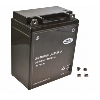 JMT YB12A-A Gel Motorradbatterie - Auslaufsicher und langlebig ZR VT XBR Z XV CM