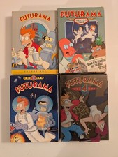 Futurama Volume 1 to 4 DVD Box Set Complete, All Disks In Great Shape