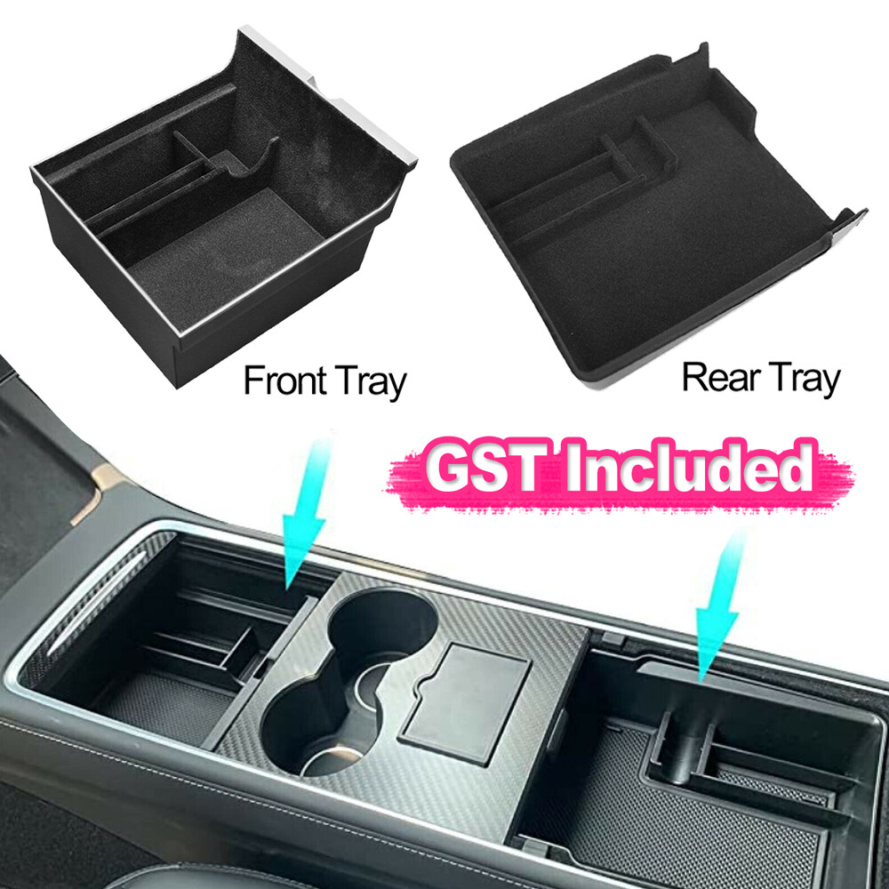 Tray For Tesla Model 3/Y (Yr 21-22) Center Console Organiser Storage Camera Covr
