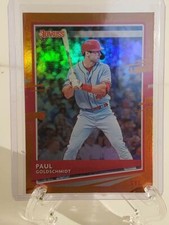 2020 Donruss #127 Paul Goldschmidt Orange Foil