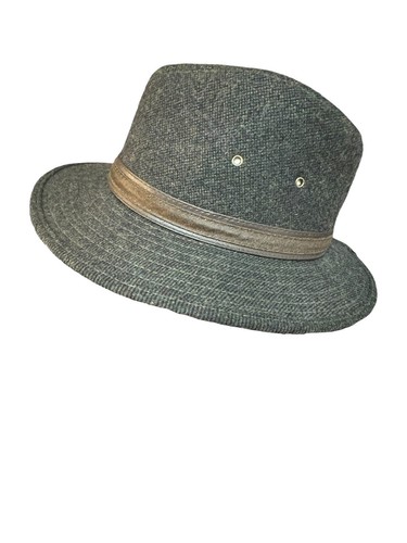 Dorfman Pacific DPC Twisted Seagrass Safari Fedora Sun Hat 