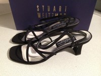 S Weitzman By Russell & Bromley Ladies Black Sandals Uk 5 Eu 38 S Weitzman By Russell & Bromley Ladies Black Sandals Uk 5 Eu 38