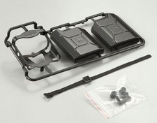 Image of KILLERBODY BLACK PLASTIC JERRY CAN SET KB48429