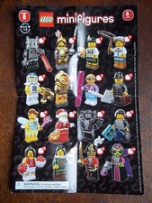 Lego Minifigure Series 8 Figures 8833 SANTA Fairy LEDERHOSEN Football Player DJ