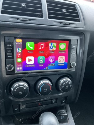 For 2008-2014 Dodge Challenger 7'' Android 13 Carplay Car Stereo Radio GPS RDS FM