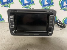 VW VOLKSWAGEN GOLF 2008 RADIO HEAD UNIT - 1T0035680F (NO CODE)