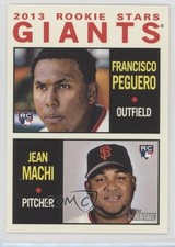 2013 Topps Heritage Rookie Stars Francisco Peguero Jean Machi #47 7k6