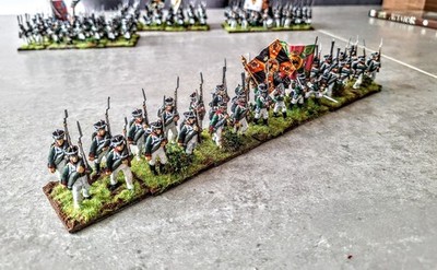 28mm Napoleonische Russische Brigade