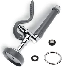 Pre Rinse Sprayer Sink Sprayer Replacement Spray Valve for Commercial Sink Fa...