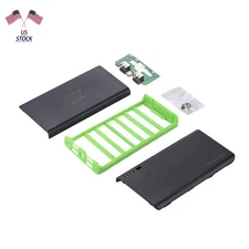 4 USB Ports 2A Power Bank Case Kit 6x18650 Battery Fast Quick Charger DIY Set g