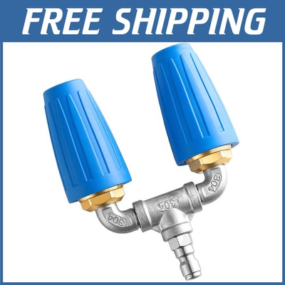 #ad #ad Dual Turbo Nozzle Pressure Washer 4000 PSI 2.0 Orifice $53.09