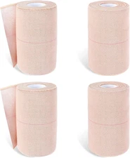 4 Rolls Self Adhesive Elastic Bandage Wrap 4"x5Yd Sports Athletic Tape